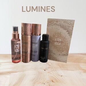 LUMINES Beauty Collection with Airbrush Solution Spray. New and sealed